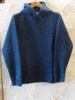 画像1: (SALE 35%OFF) ELEVEN EIGHT/INDIGO QUILT PULL PARK  BIO WASH