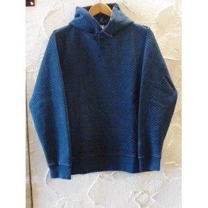 画像: (SALE 35%OFF) ELEVEN EIGHT/INDIGO QUILT PULL PARK  BIO WASH