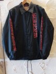 画像1: SUNNY C SIDER/SANSKRIT COACH JKT  BLACK