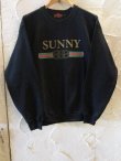 画像1: (SALE30%OFF) SUNNY C SIDER/G SUNNY SWEAT  BLACK