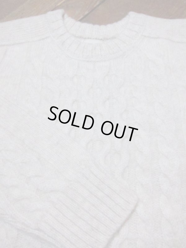 画像3: RATS/FISHERMANS KNIT  ECRU