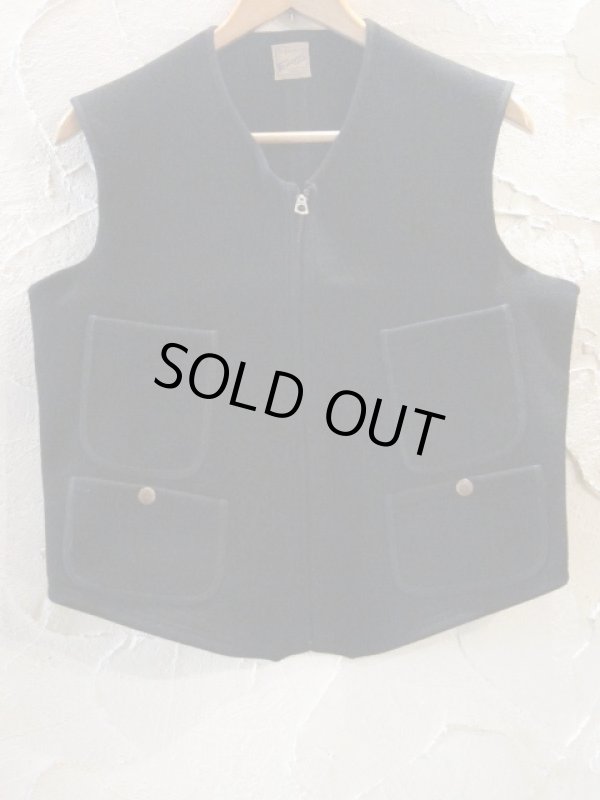 画像2: BELAFOTE/RT WOOL DECK VEST  BLACK