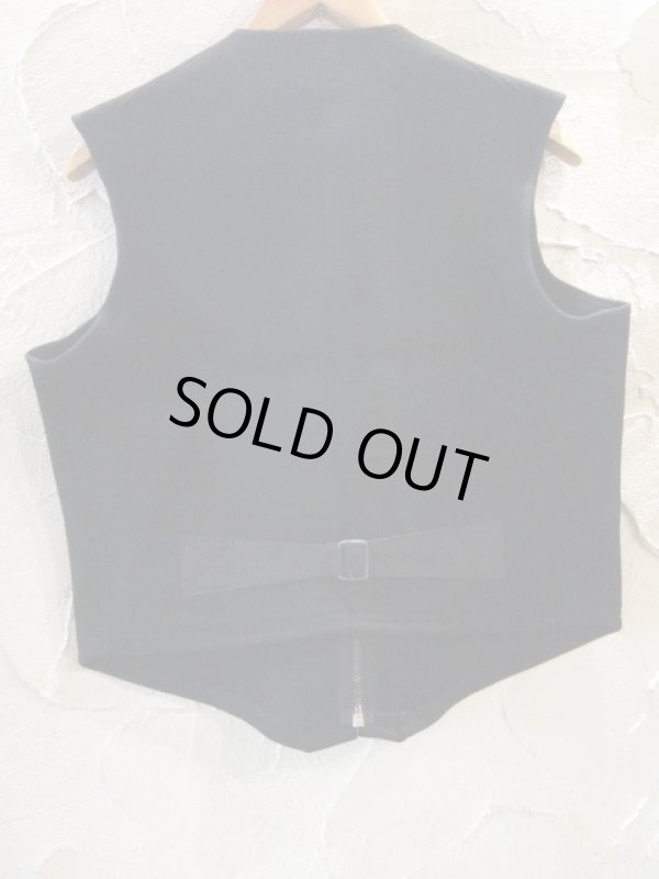 画像3: BELAFOTE/RT WOOL DECK VEST  BLACK