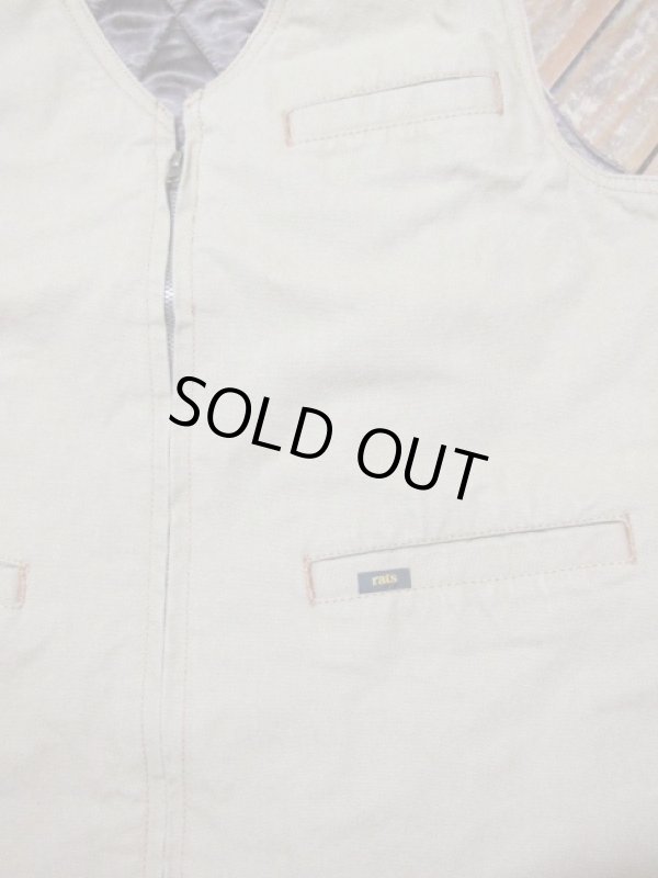 画像4: RATS/DUCK VEST  BEIGE