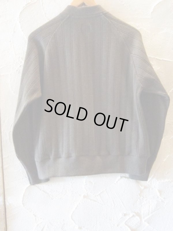 画像3: BELAFOTE/RT DROPNEEDLE KNIT ZIP UP  A.GREEN