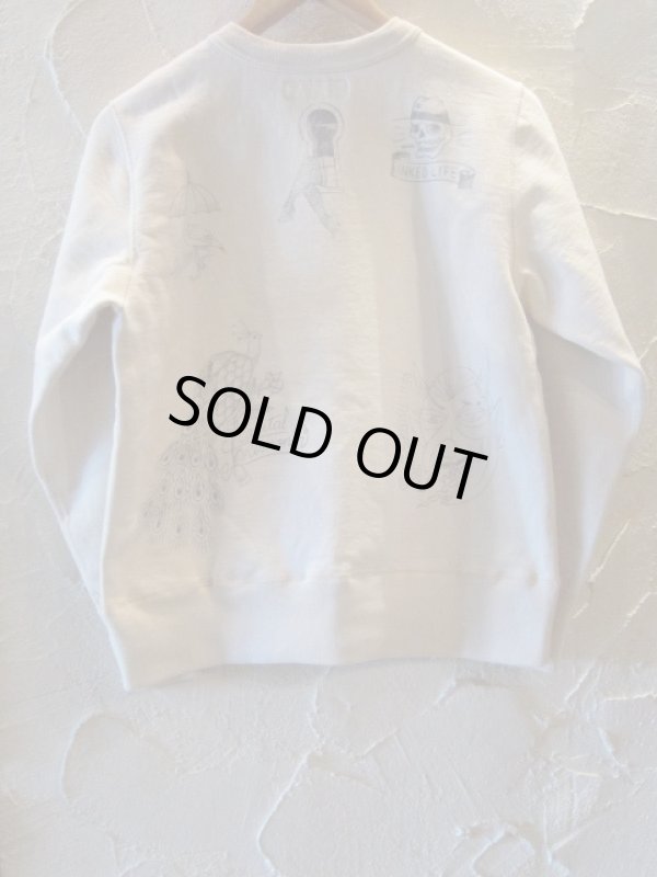 画像2: SOFTMACHINE/SKETCH SWEAT  WHITE(OFF)