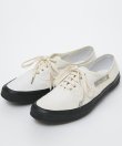 画像1: BELAFONTE/RT DECK SHOES  OFF WHITE