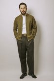 画像1: BELAFONTE/RT 2 TACK TROUSERS  D.BROWN