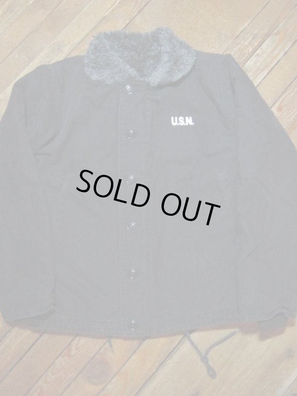 画像3: (再入荷) SURPLUS/US TYPE N-1 DECK JK SLIM USED BLACK