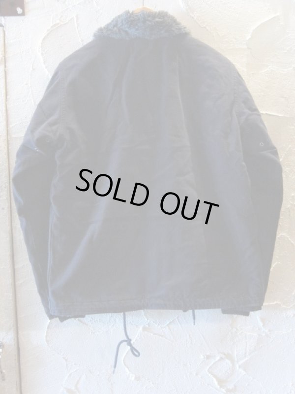 画像2: (再入荷) SURPLUS/US TYPE N-1 DECK JK SLIM USED BLACK