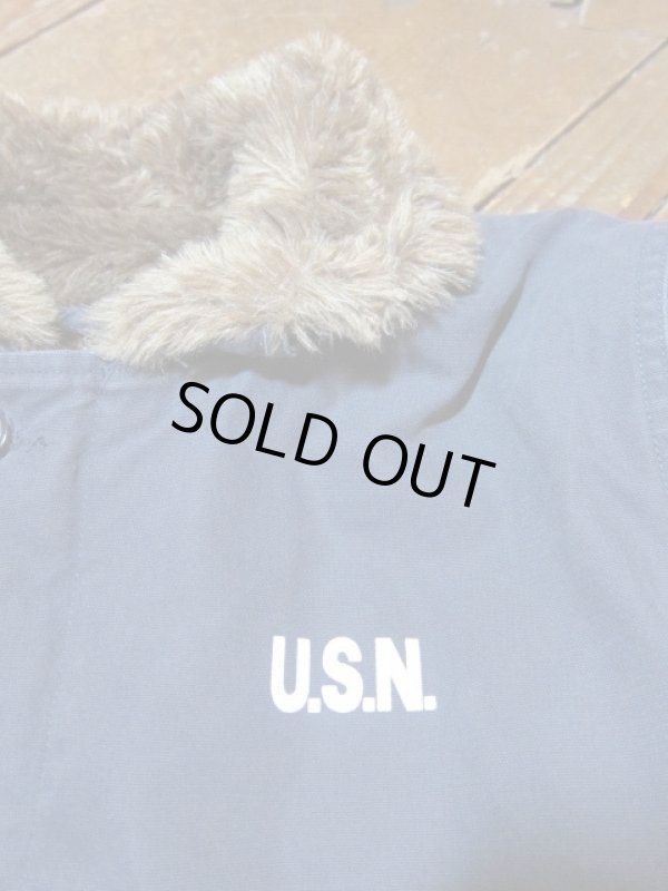 画像6: (再入荷) SURPLUS/US TYPE N-1 DECK JK SLIM  USED NAVY