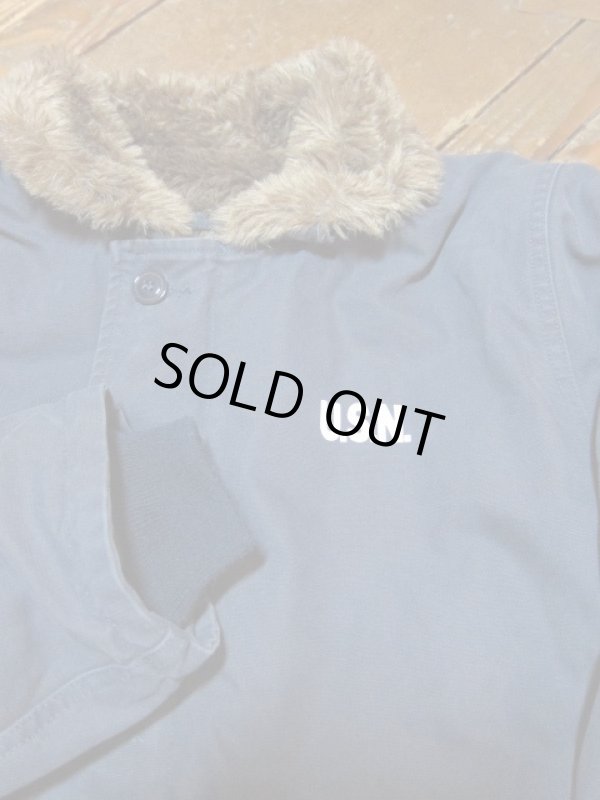 画像5: (再入荷) SURPLUS/US TYPE N-1 DECK JK SLIM  USED NAVY