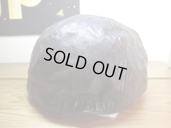 画像3: BELAFOTE/RT LEATHER CHOPPER CAP  D.BROWN