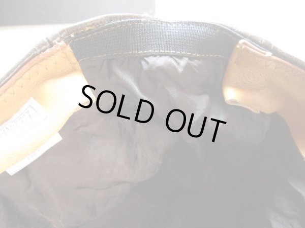 画像6: BELAFOTE/RT LEATHER CHOPPER CAP  D.BROWN