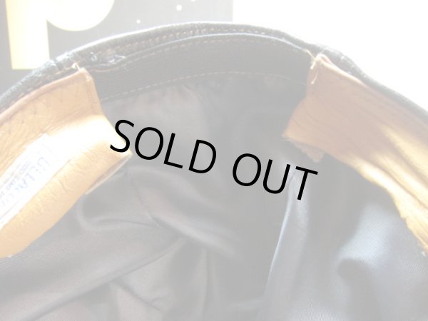 画像6: BELAFOTE/RT LEATHER CHOPPER CAP  BLACK