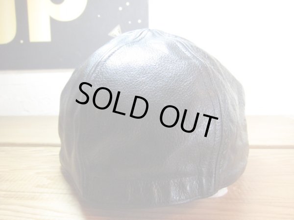 画像3: BELAFOTE/RT LEATHER CHOPPER CAP  BLACK