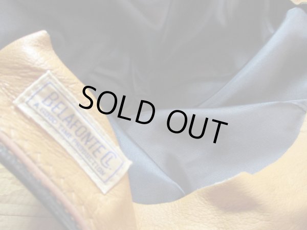 画像5: BELAFOTE/RT LEATHER CHOPPER CAP  BLACK