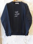 画像1: (再入荷) ELEVEN EIGHT/TAKE CREW SWEAT  BLACK