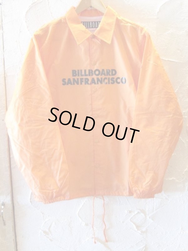 画像2: BILL BOARD/COACH JACKET SANFRANCISCO  ORANGE