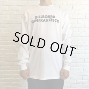 画像: BILL BOARD/LONG  SLEEVES T SANFRANCISCO  WHITE