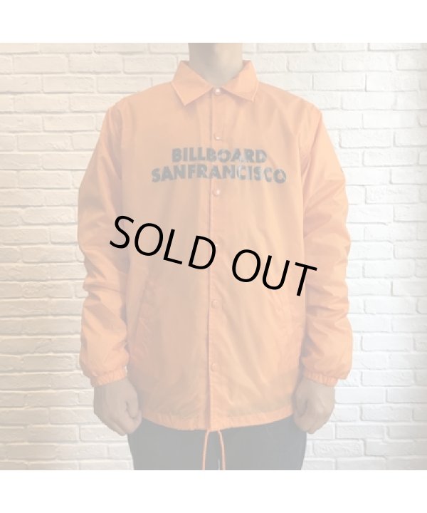 画像1: BILL BOARD/COACH JACKET SANFRANCISCO  ORANGE