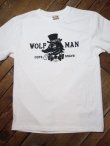 画像3: WOLFMAN BARBER SHOP/LOGO S/S T  WHITExBLACK