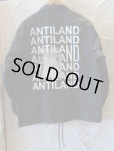 画像: BONES AND BOLTS/COACH JACKET ANTILAND  BLACK