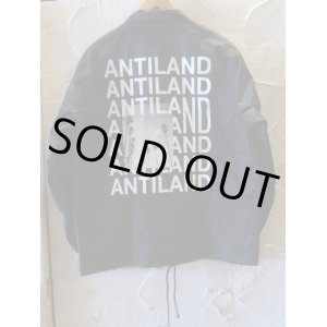 画像: BONES AND BOLTS/COACH JACKET ANTILAND  BLACK