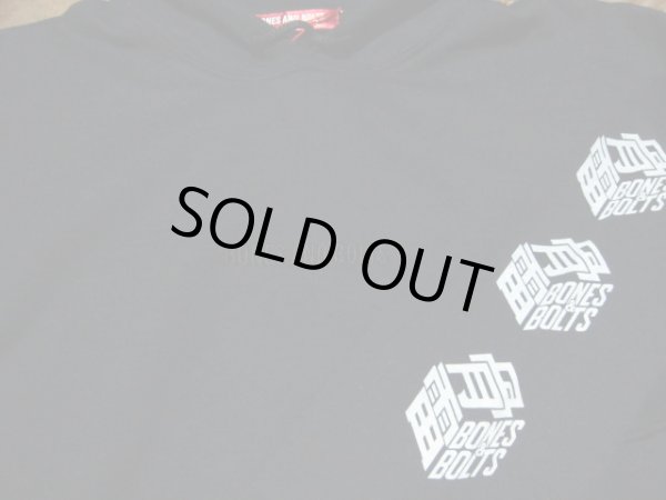 画像4: BONES AND BOLTS/HOODIE ANTILAND  BLACK