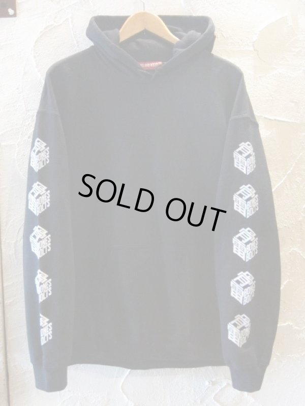画像2: BONES AND BOLTS/HOODIE ANTILAND  BLACK