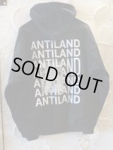 画像: BONES AND BOLTS/HOODIE ANTILAND  BLACK