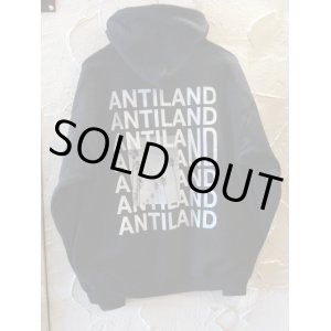 画像: BONES AND BOLTS/HOODIE ANTILAND  BLACK