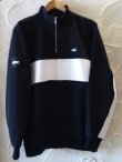 画像1: FTC/HALF ZIP JERSEY  BLACK