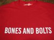 画像4: BONES AND BOLTS/TEE BOX LOGO  RED