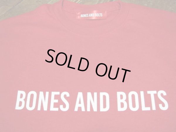 画像4: BONES AND BOLTS/TEE BOX LOGO  RED