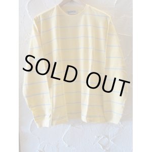 画像: (DEAD STOCK) COREFIGHTER/BORDER L/S T  YELLOW