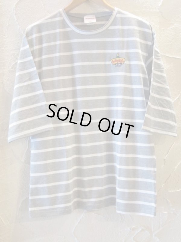 画像1: INTERFACE/ADIOS HALF SLEEVE BORDER T  GRAY