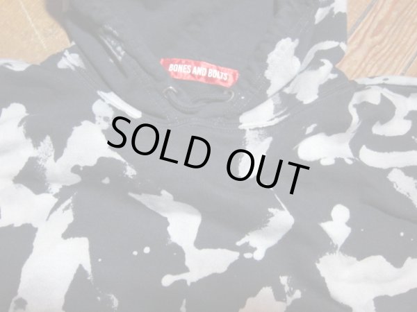 画像4: BONES AND BOLTS/HOODIE BEACH  BLACK