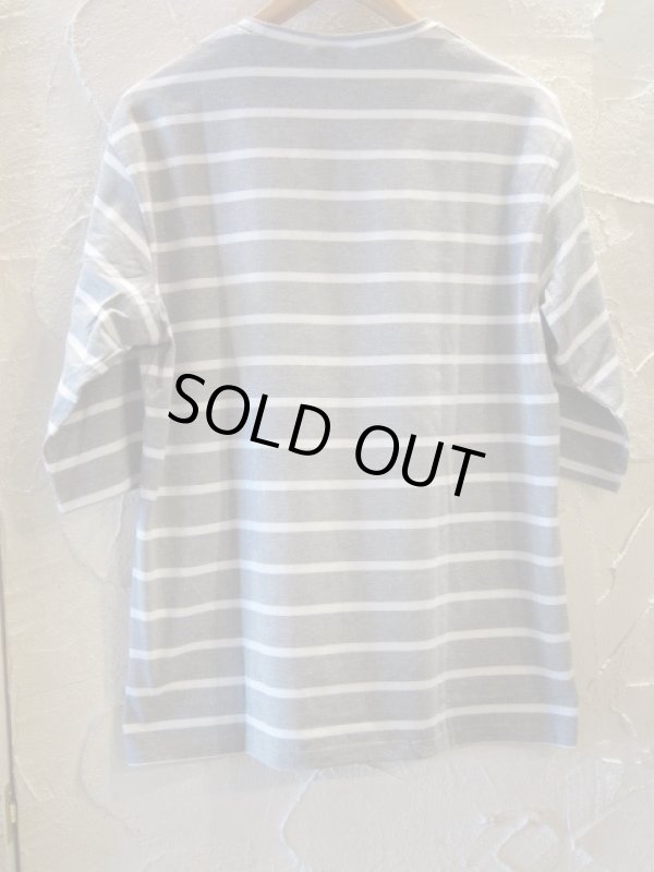 画像2: INTERFACE/ADIOS HALF SLEEVE BORDER T  GRAY