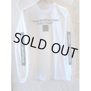 画像: ROTTWEILER/SLEEVE BOX LOGO LS T  WHITE