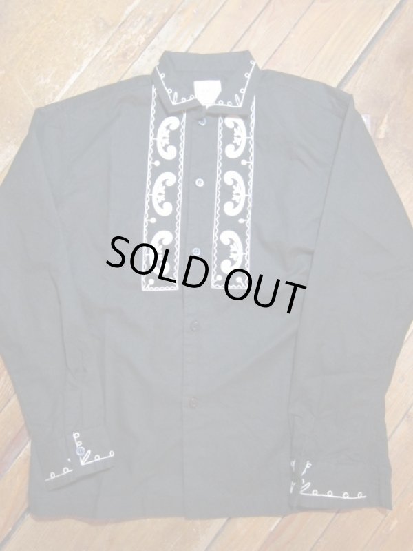 画像3: RATS/EMBROIDERY SHIRT  BLACK