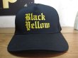 画像1: RATS/BLACK YELLOW TWILL MESH CAP  BLACK