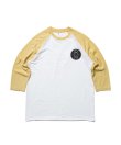 画像1: ROTTWEILER/USED RW RAGLAN 3/4 T  YELLOW