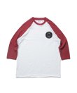 画像1: ROTTWEILER/USED RW RAGLAN 3/4 T  RED