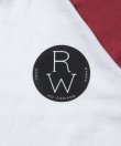 画像4: ROTTWEILER/USED RW RAGLAN 3/4 T  RED