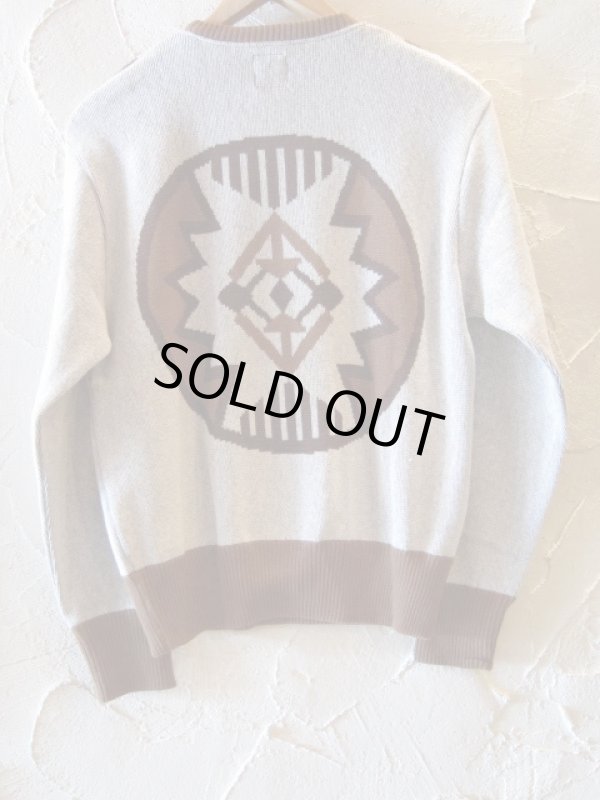 画像2: BELAFONTE/RT FISH BONE NATIVE PLAY SHIRT  BROWN