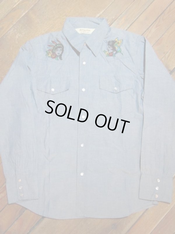 画像3: SOFTMACHINE/STEVE SHIRTS  BLUE