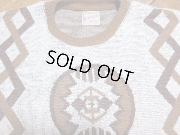 画像4: BELAFONTE/RT FISH BONE NATIVE PLAY SHIRT  BROWN