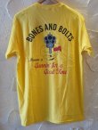 画像1: BONES AND BOLTS/TEE GOOD TIME  YELLOW