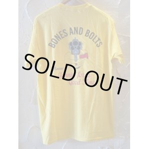 画像: BONES AND BOLTS/TEE GOOD TIME  YELLOW